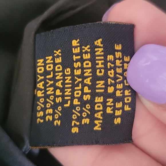 Taylor Gray Sheath Dress with Ruffle Front V Neckline 8 - Picture 5 of 7